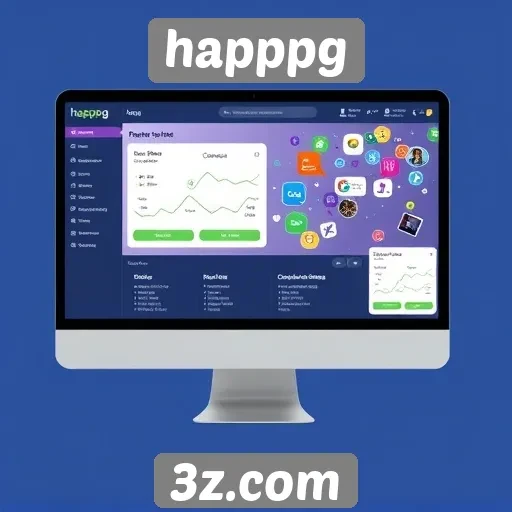 Interface do usuário do happpg em foco